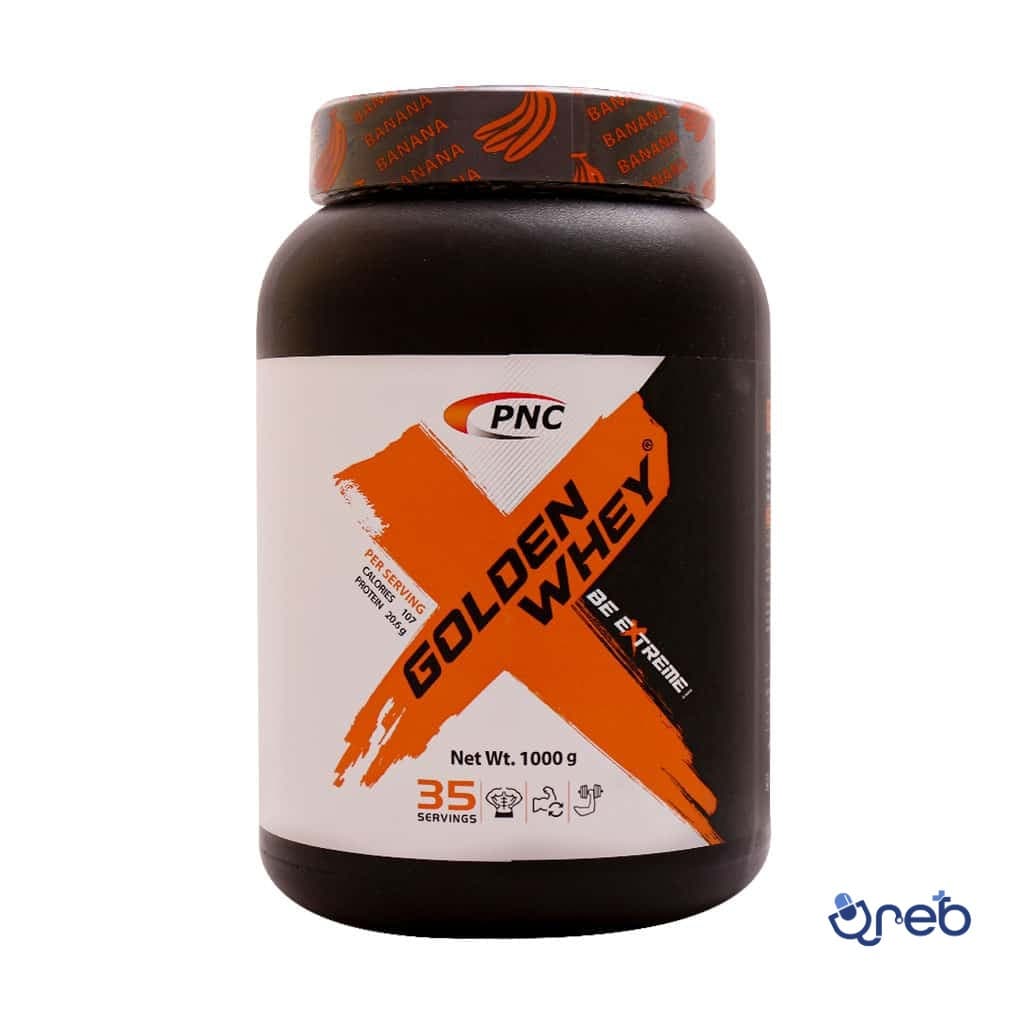 پودر پروتئین گلدن وی 1000 گرم شکلاتی پی ان سی کارن