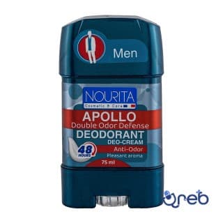 استیک کرمی ضد تعریق مردانه نوریتا مدل Apollo حجم 75 میلی لیتر
