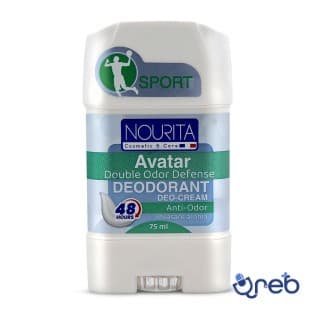 استیک کرمی خوشبو کننده بدن اسپرت نوریتا مدل Avatar حجم 75 میلی لیتر
