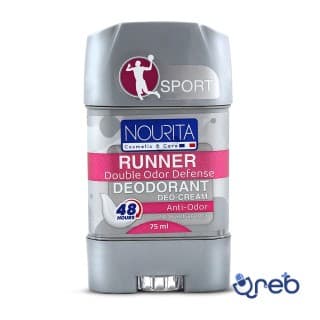 استیک کرمی خوشبو کننده بدن اسپرت نوریتا مدل Runner حجم 75 میلی لیتر