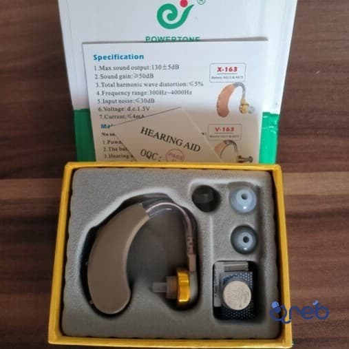 سمعک آنالوگ پاورتون F 138 پشت گوشی