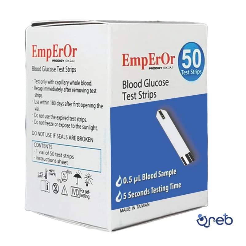 نوار تست قندخون امپرور  بسته 50 عددی