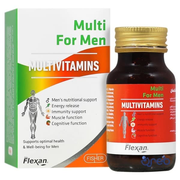 سافت ژل مولتی ویتامین آقایان فیشر فلکسان 30 عددی