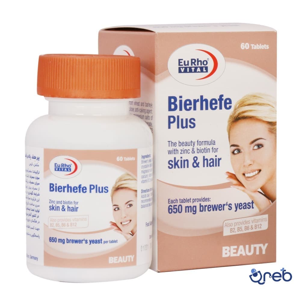 قرص بیرهف پلاس یوروویتال 60 عددی