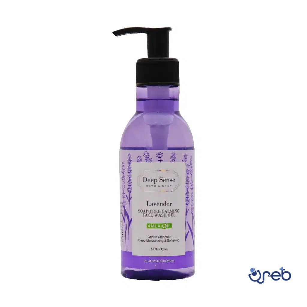 ژل شستشوی صورت لوندر دیپ سنس سی گل مناسب انواع پوست 250 میلی لیتر