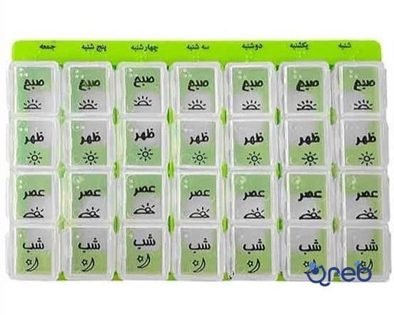 تقویم دارویی هفتگی فتکو fteco 