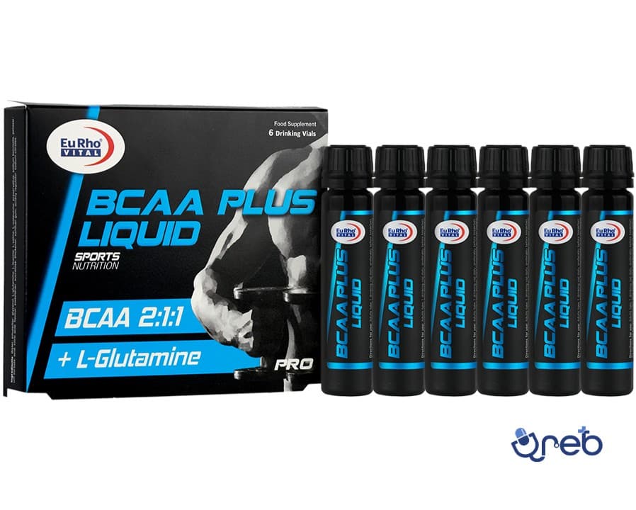 ویال بی سی ای ای پلاس لیکوئید یوروویتال ۶ عددی