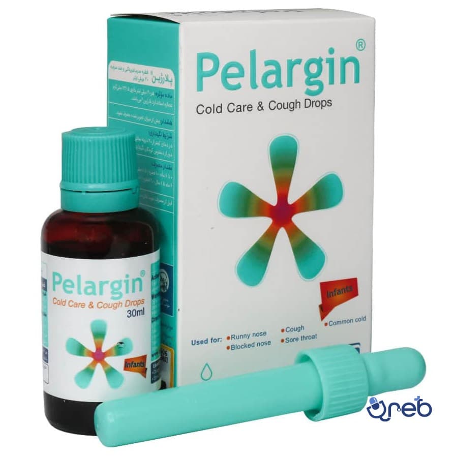 قطره سرماخوردگی و ضد سرفه پلارژین پارس گیتا دارو ۳۰ میلی لیتر