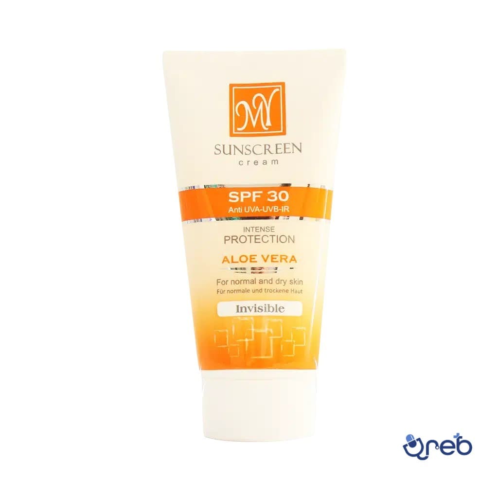 کرم ضد آفتاب بدون رنگ مای اس‌پی‌اف 30 مناسب پوست های معمولی و خشک ۵۰ میلی لیتر