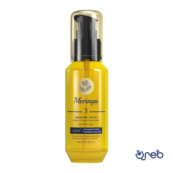 روغن مراقبت از پوست 3 مورینگا امو 100 میلی لیتر