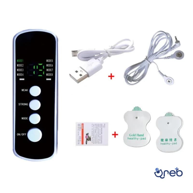 دستگاه فیزیوتراپی خانگی XTK-168 |با تکنولوژی TENS/EMS ماساژور الکتروتراپی ۸ حالته