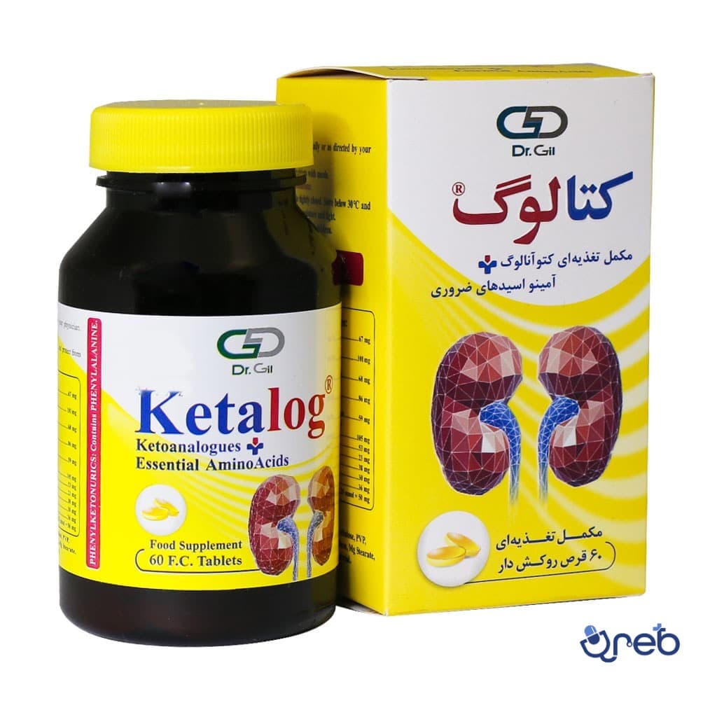 قرص کتالوگ دکتر گیل 60 عدد