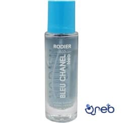 عطر جیبی مردانه رودیر مدل بلو چنل نئو با رایحه تلخ حجم 30 میلی‌لیتر