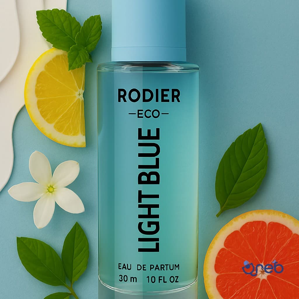 عطر جیبی زنانه رودیراکو مدل لایت بلو حجم 30 میل