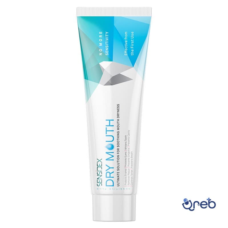 خمیردندان کامل Dry Mouth حاوی مواد معدنی مخصوص دندان های حساس سنسیدکس مدل  100 گرمی