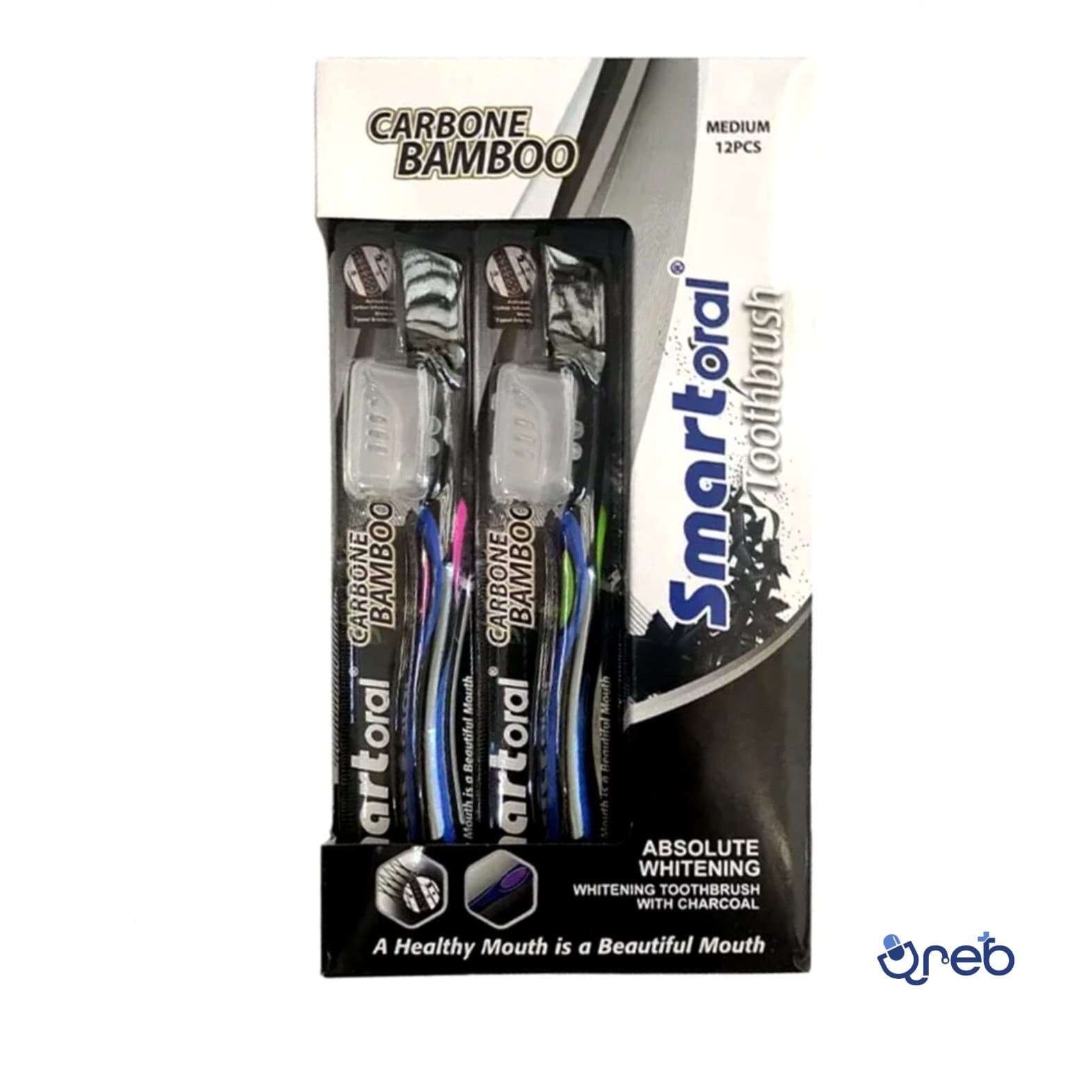 مسواک اسمارت اورال زغالی مدیوم