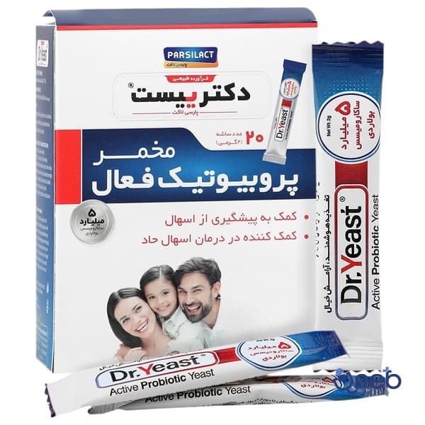 ساشه دکترییست پارسی لاکت2 گرمی  20 عددی