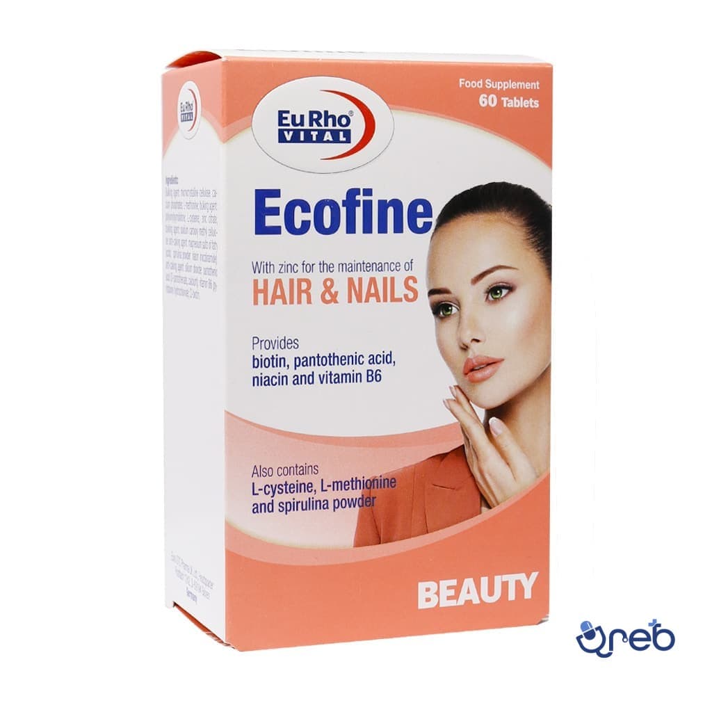 قرص اکوفاین یوروویتال 60 عددی