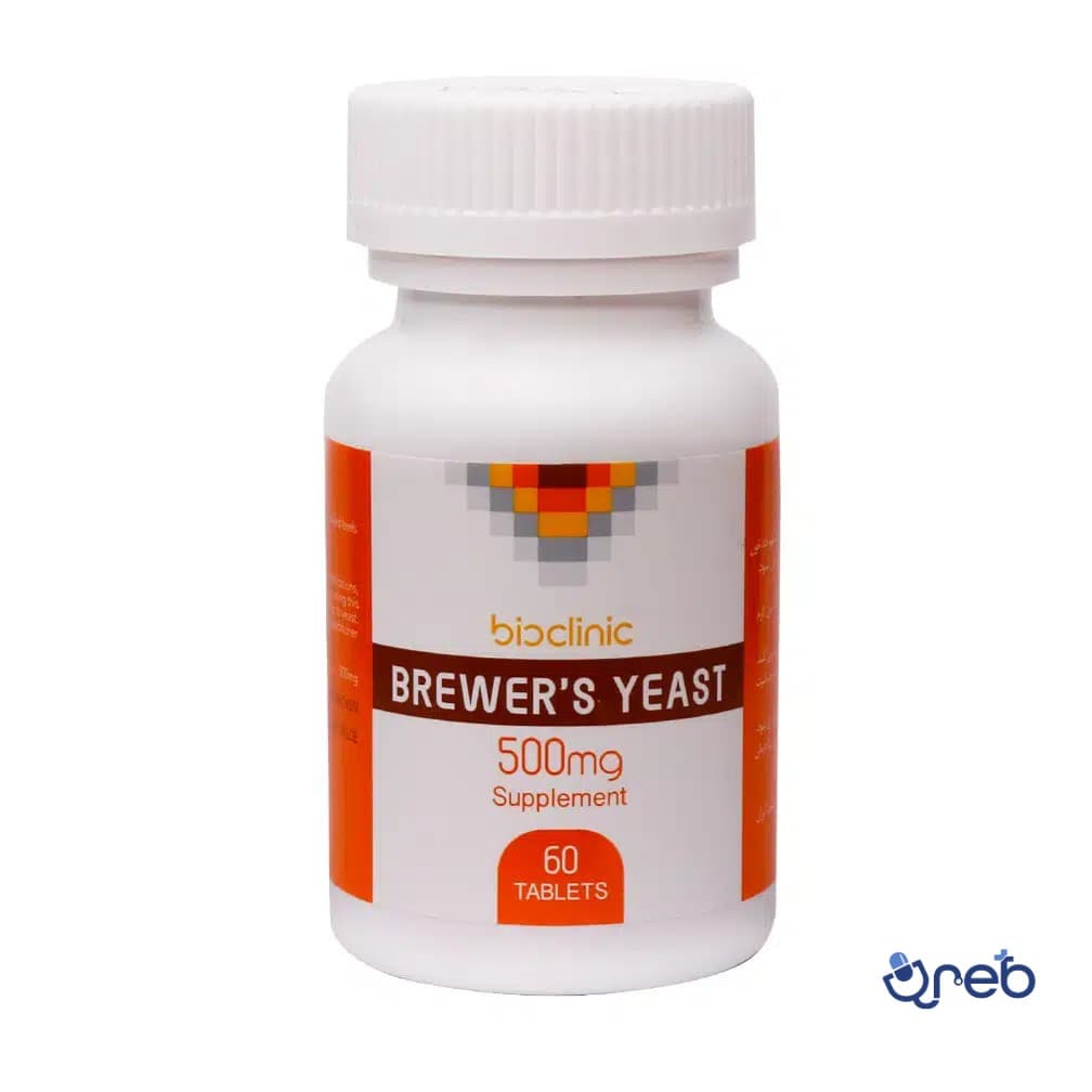 قرص مخمر آبجو 500 میلی گرم بایوکلینیک 60 عدد