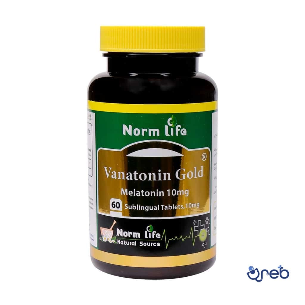 قرص زیر زبانی واناتونین گلد 10 نورم لایف