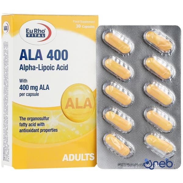 آ ال آ 400 میلی گرم آلفا لیپوئیک اسید