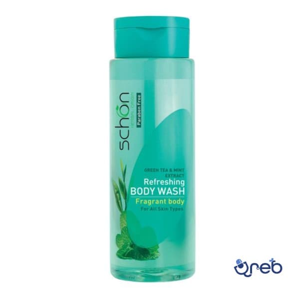 شامپو بدن چای سبز و نعنا 420 میلی لیتر شون