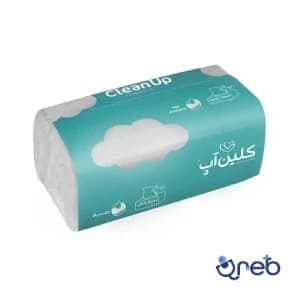 دستمال کاغذی دولایه کلین آپ 250 برگ 1عدد