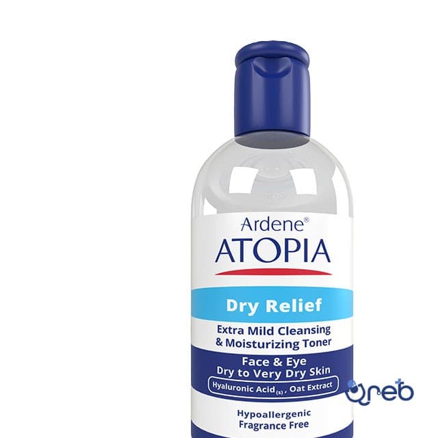 تونیک پاک کننده و مرطوب کننده بسیار ملایم صورت و اطراف چشم آتوپیا آردن 250 گرم