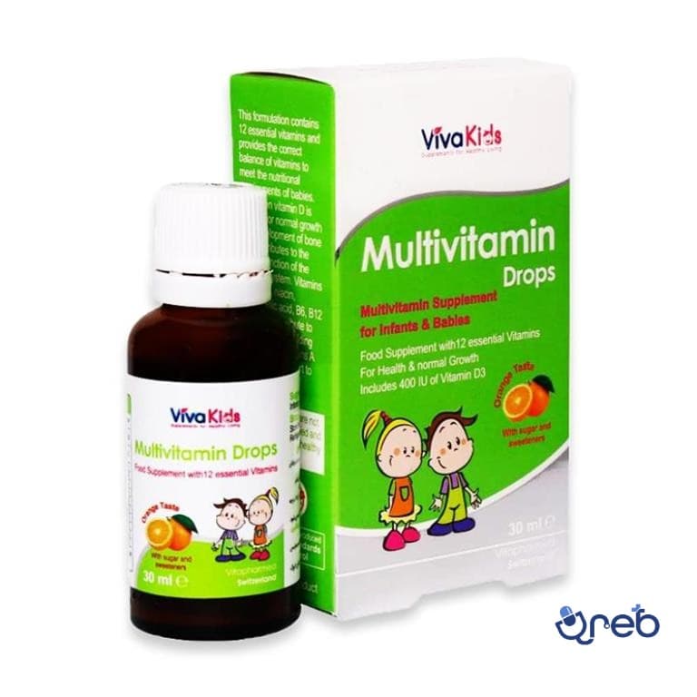 قطره مولتی ویتامین ویواکیدز 30 میل