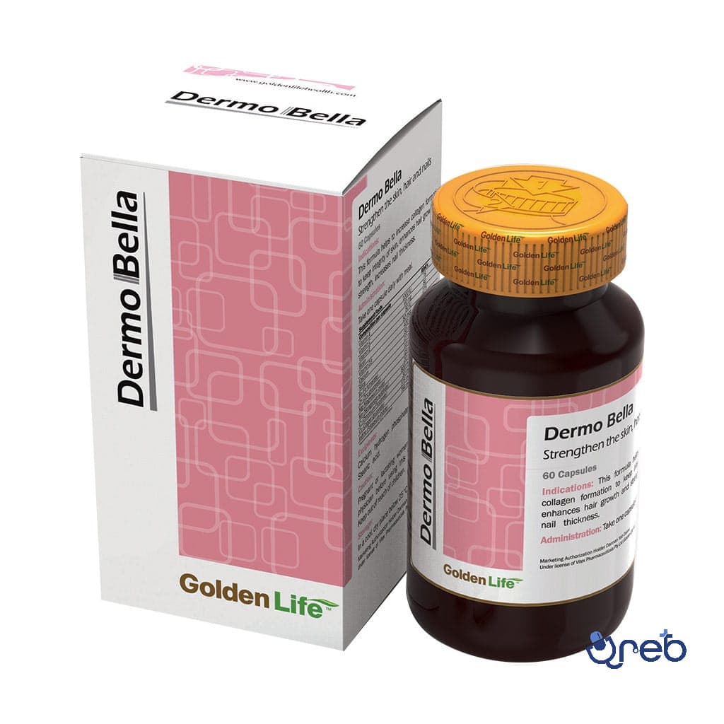  کپسول درموبلا گلدن لایف 60 عددی 