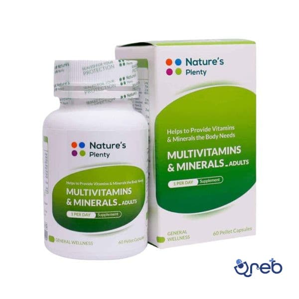 کپسول مولتی ویتامین مینرال نیچرز پلنتی مخصوص بزرگسالان 60 عددی 