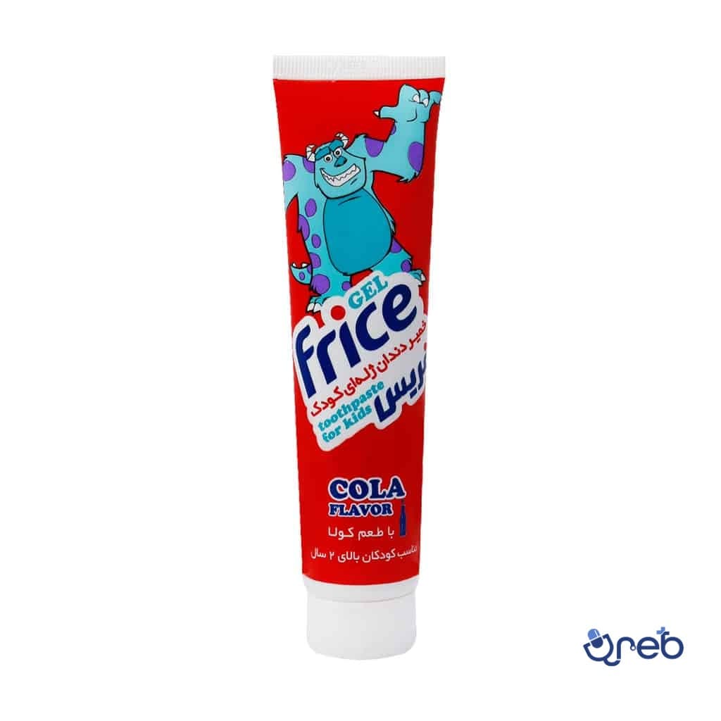 خمیر دندان ژله‌ای کودک فریس سی گل با طعم کوکا ۷۰ گرم