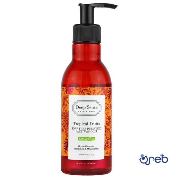 ژل شست و شوی صورت دیپ سنس مناسب پوست خشک و خیلی خشک حجم 250 میلی لیتر