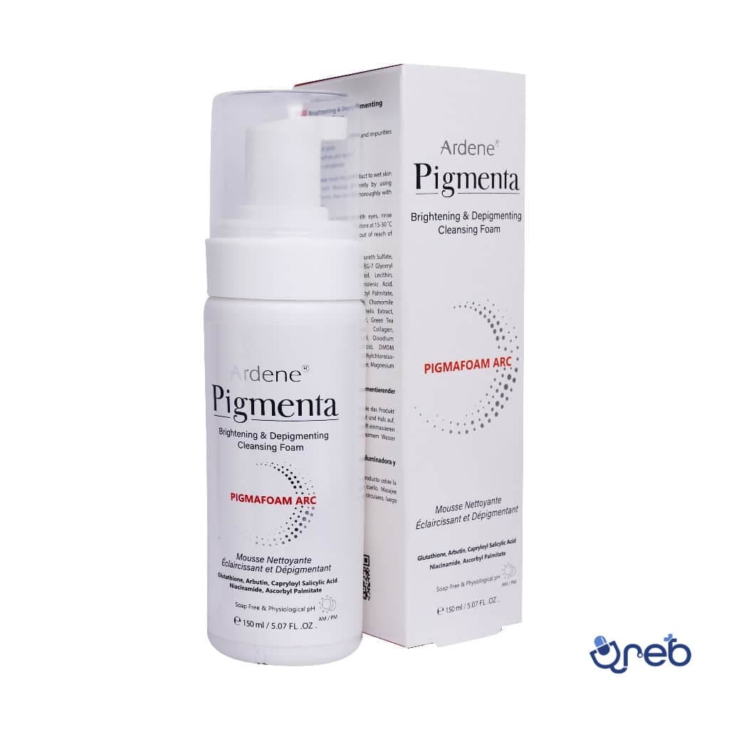 فوم شوینده و روشن کننده پوست صورت پیگمنتا آردن 150 میلی لیتر