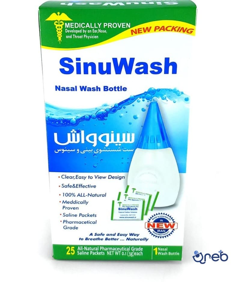 مجموعه شستشوی بینی و سینوس سینوواش