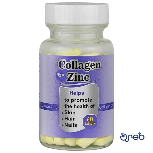 قرص کلاژن زینک دانا 60 عددی