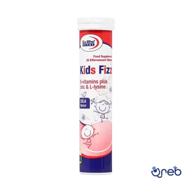 قرص جوشان کیدز فیز یوروویتال 20 عددی