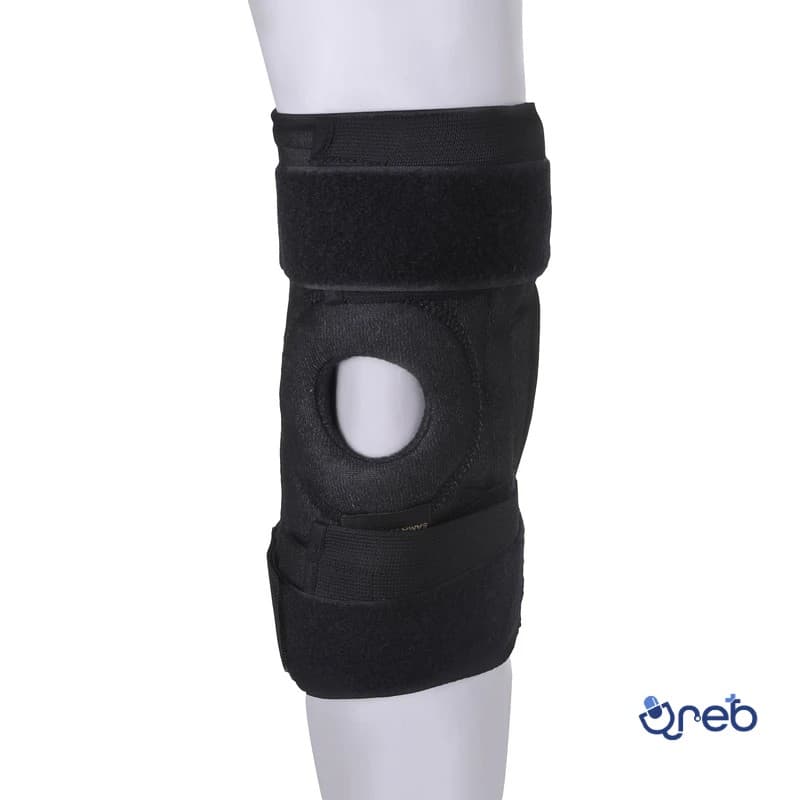 زانوبند قابل تنظیم اکونومی (دوفنره) سماطب کد 5036