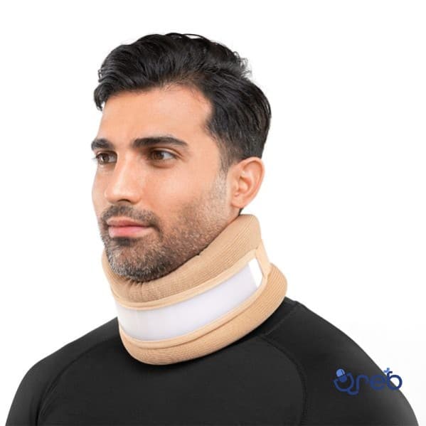 گردنبند طبی اسفنجی نیمه سخت سماطب کد 1021 سایز L