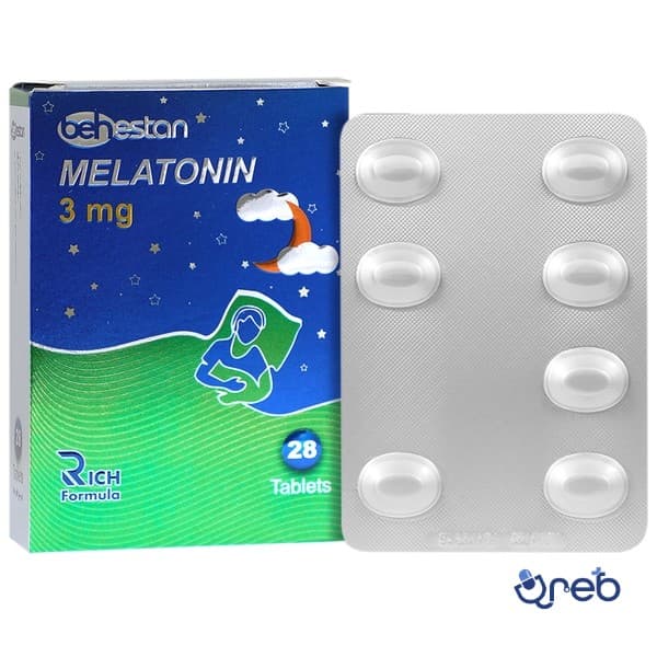 قرص ملاتونین 3 میلی گرم ریچ فرمولا 28 عدد