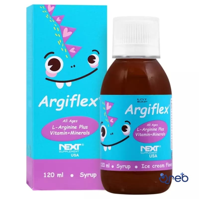شربت آرژی فلکس نکست ساپلمنت 120 میلی لیتر