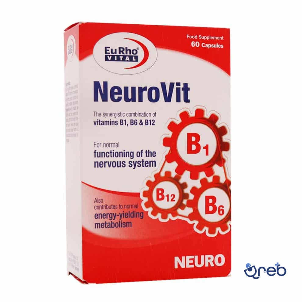 کپسول نوروویت یوروویتال ۶۰ عدد