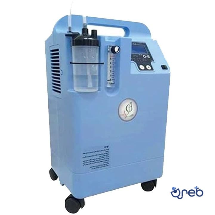 دستگاه اکسیژن ساز اکساز ۵ لیتری به همراه نبولایزر