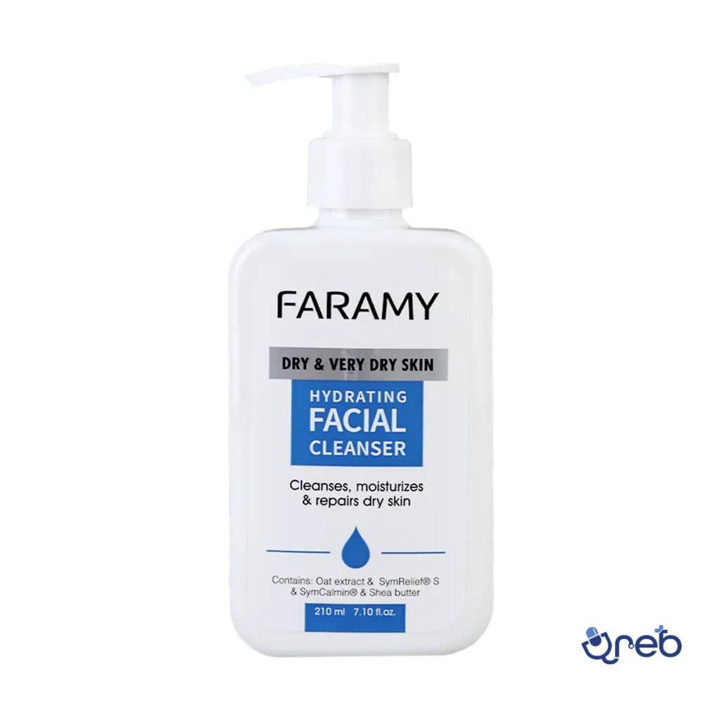 ژل شستشوی صورت پوست بسیار خشک فارامای 210 میلی لیتر